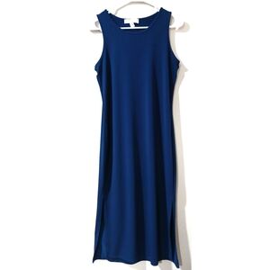 MICHAEL Michael Kors Classic Navy Midi Dress S